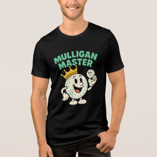  Mulligan Master Golf Humour Collection   Tri-Blend Shirt
