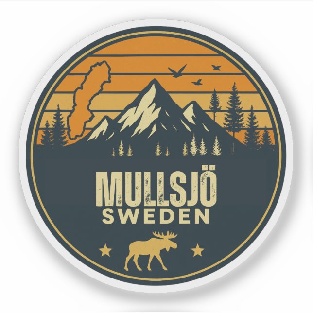 Mullsjö, Sweden Sverige (Front)