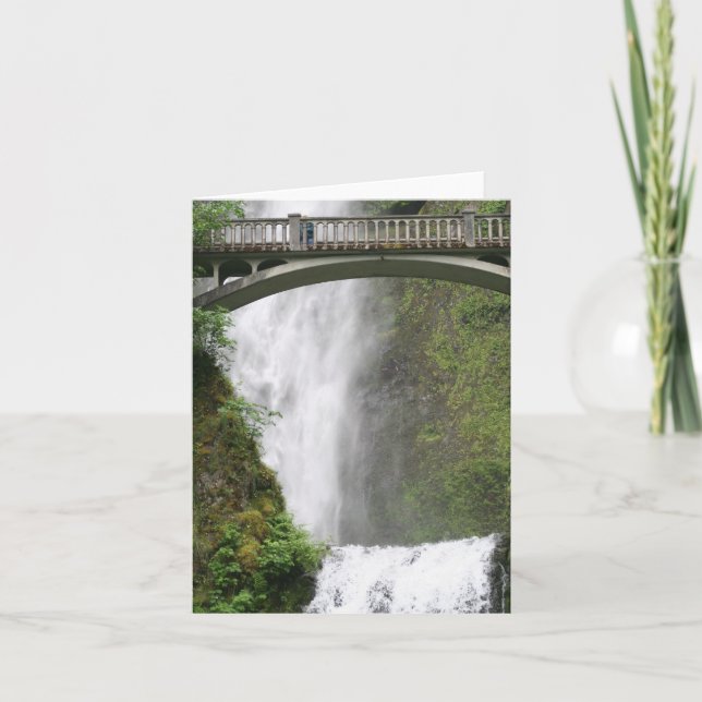 Mulnomah Falls Card (Front)