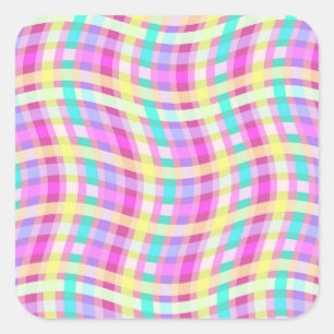 Multi Check 2011 Square Sticker