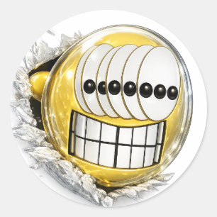 MULTI Classic Round Sticker