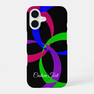 Multi Color Geometric Interchange iPhone 16 Case