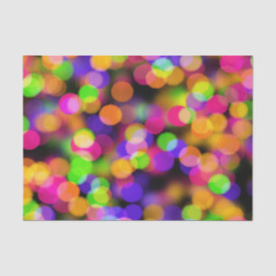 Multi-Colored Bokeh Tissue Paper