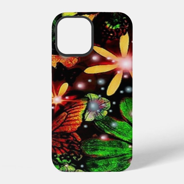 Multi Colored Flowers iPhone Case (Back)