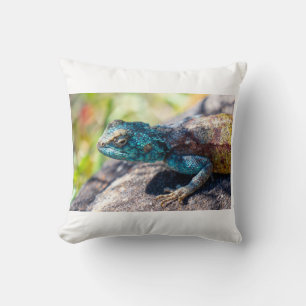 Multi-Colored Lizard Tote Cushion