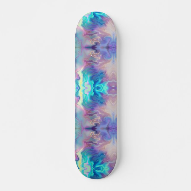 multi-colored skateboard (Front)