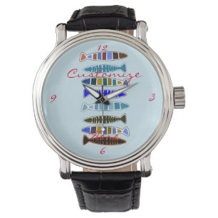Multi-colored striped fish Thunder_Cove Watch