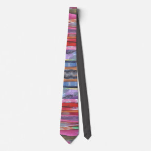 Multi-colored Tie-dye Tie