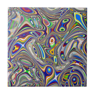 Multi Colour Abstract 2, 2018 (photo)   SVP Images Tile