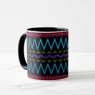 Multi Colour Artsy Pattern Design  Mug