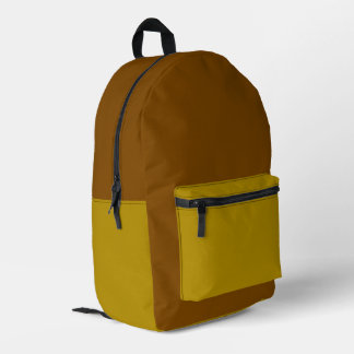 Multi-Colour Brown Backpack