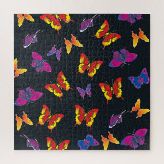 Multi Colour Butterflies Jigsaw Puzzle