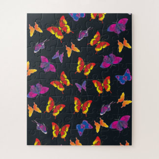 Multi Colour Butterflies Jigsaw Puzzle