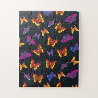Multi Colour Butterflies Jigsaw Puzzle