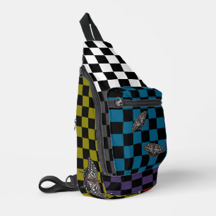 Multi-Colour Chequered Backpack HAMbyWG