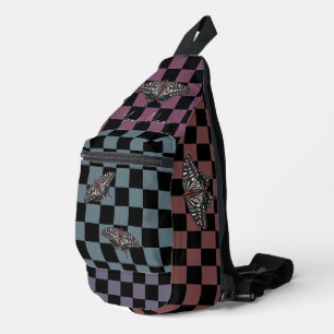 Multi-Colour Chequered Backpack w/ Name HAMbyWG