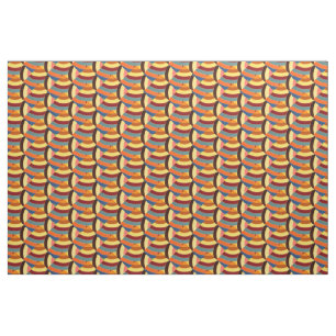multi-colour chic contemporary chevrons fabric