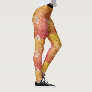 Multi-colour Customised Leggings