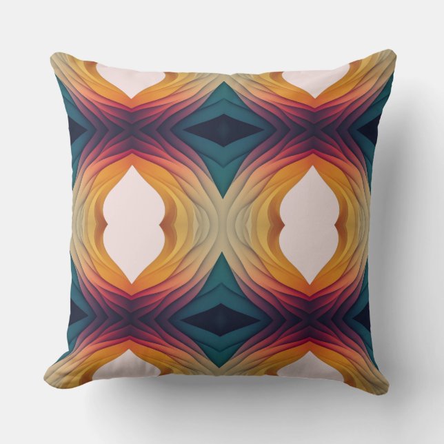 MULTI COLOUR DESIGN  CUSHION (Front)