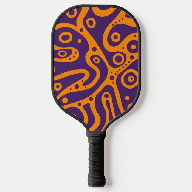 Multi Colour Doodles  Pickleball Paddle (Front)