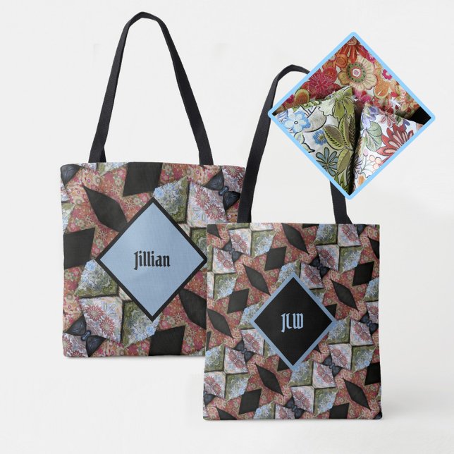 Multi colour Embroidered Patchwork Boho Chic Tote Bag (Creator Uploaded)