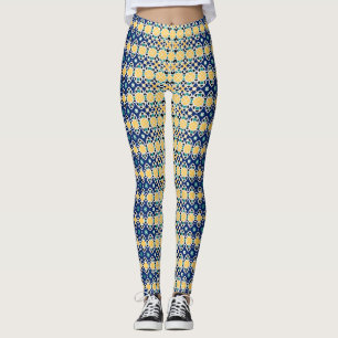 Multi Colour Geometric Leggings 
