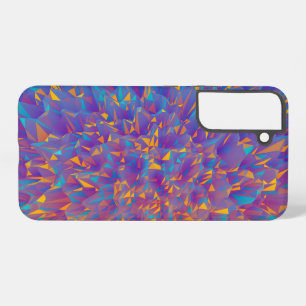 Multi-Colour Geometric Polygons Galaxy S22 Cases