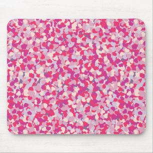 multi Colour Heart Confetti2 Mouse Mat
