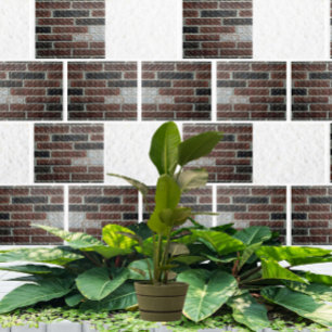 Multi-Colour Marble Brick Tile