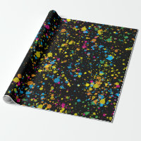 Multi-Colour Mini Paint Splatter Confetti Blast
