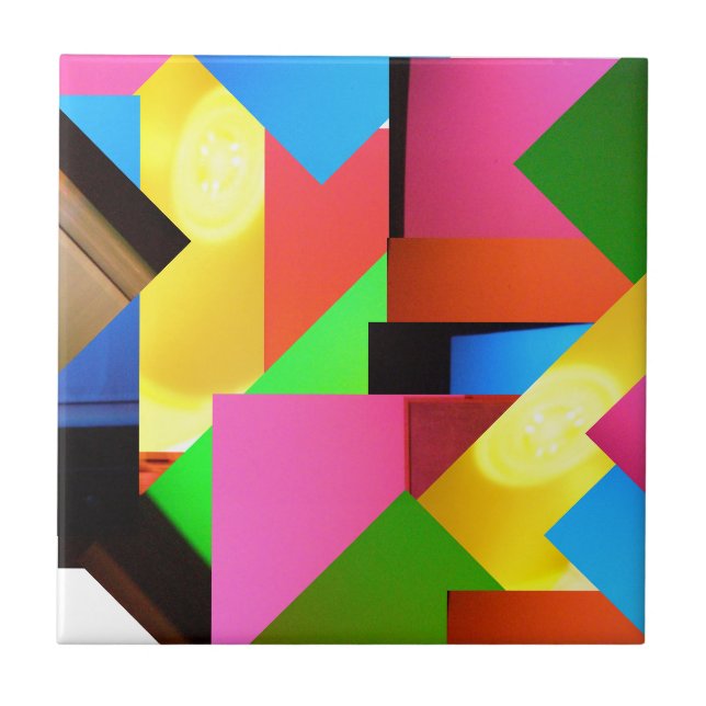 Multi Colour Mosaic Tile (Front)