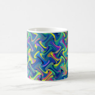 Multi-Colour Pattern Coffee Mug