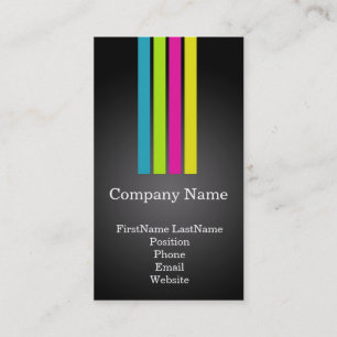 Multi-Colour Professional Business Cards