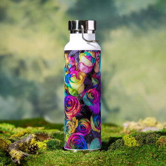 Multi Colour Rose Water Bottle