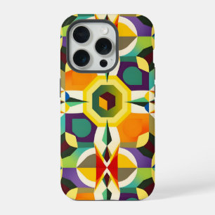 Multi Colour Shape 1 iPhone 15 Pro Case