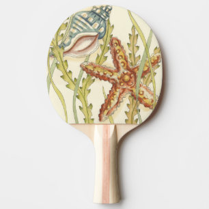 Multi-Colour Shell Party Ping Pong Paddle