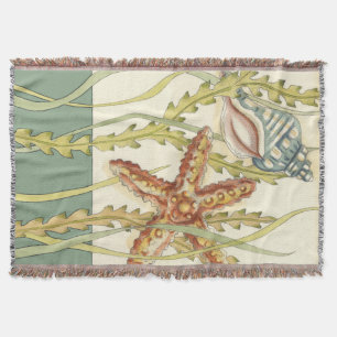 Multi-Colour Shell Party Throw Blanket