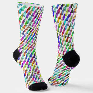 Multi Colour Soda Bottles Socks