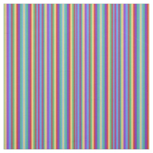 Multi Colour Stripes Fabric (Swatch)