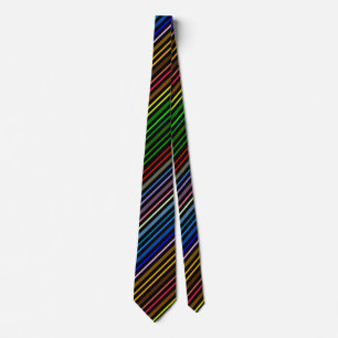 Multi Colour Stripes Tie