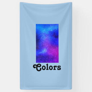 Multi-colour T-shirt Banner