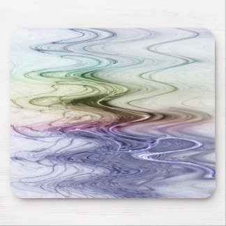 Multi-colour Waves Mousepad