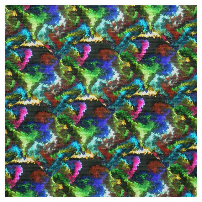 Multi-Coloured All-Purpose Fabric – Vibrant  (Swatch)