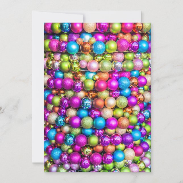 Multi-Coloured Ball Ornaments (Front)