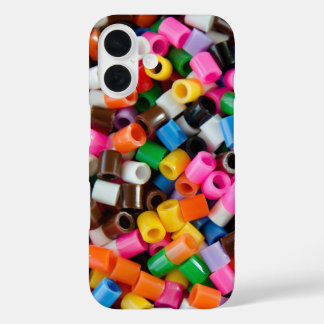 Multi Coloured Beads pattern iPhone Case