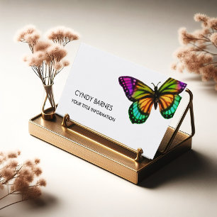 Multi Coloured Butterfly  Business Card