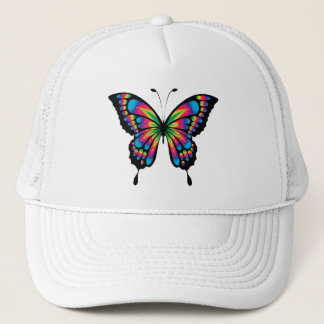 Multi Coloured Butterfly Trucker Hat