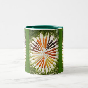 Multi-Coloured Carrots Mug