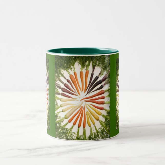 Multi-Coloured Carrots Mug (Center)
