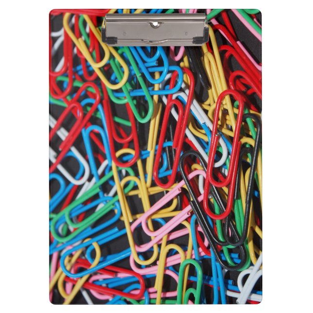 Multi coloured Clip Board (Front)